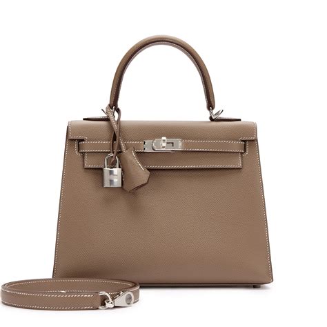 hermes kelly 25 epsom etoupe|hermes togo etoupe review.